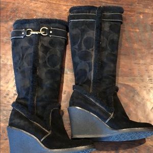 Coach ‘Jonie’ Wedge Boot